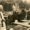 Na pogrzebie swojego brata Łucjana - 10.1939